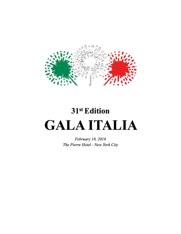 Program GALA ITALIA 16